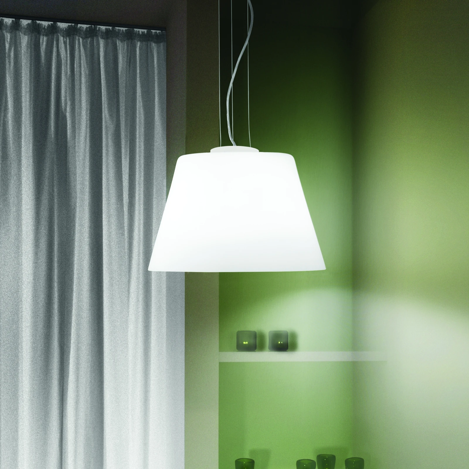 Cylinder SP1 by Ideal Lux, installed
