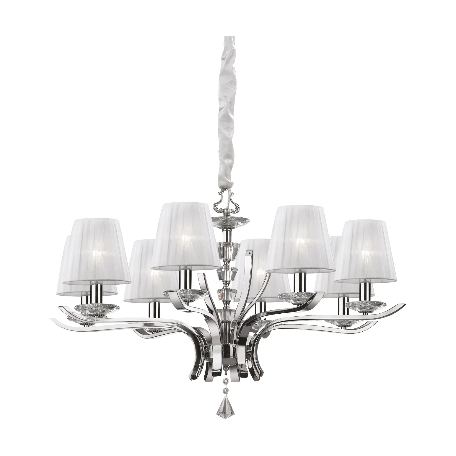 Pegaso SP8 White by Ideal Lux