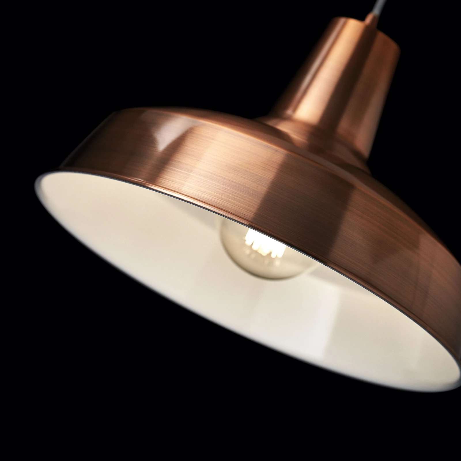 Moby SP1 Copper by Ideal Lux, shown installed