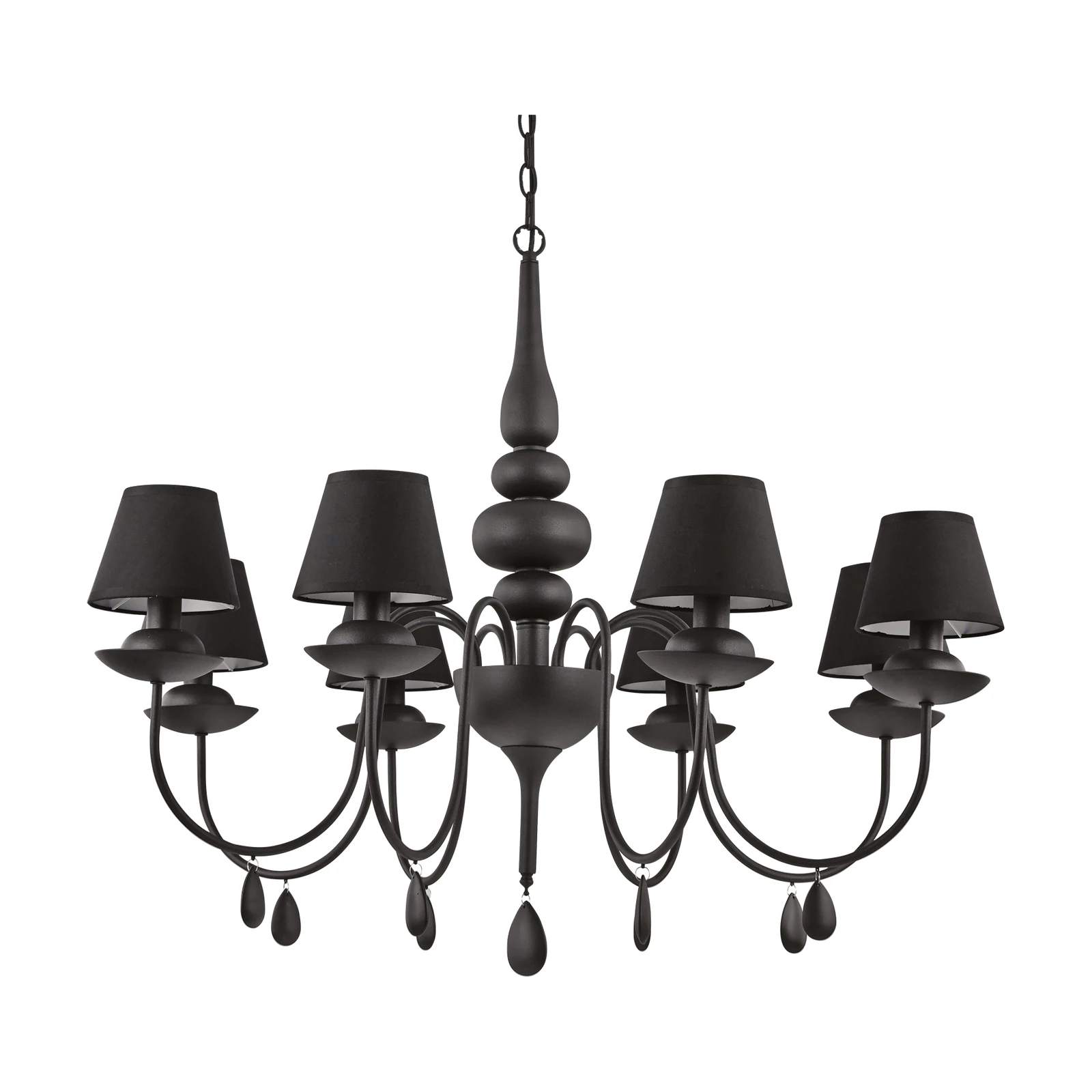 Blanche SP8 Black by Ideal Lux