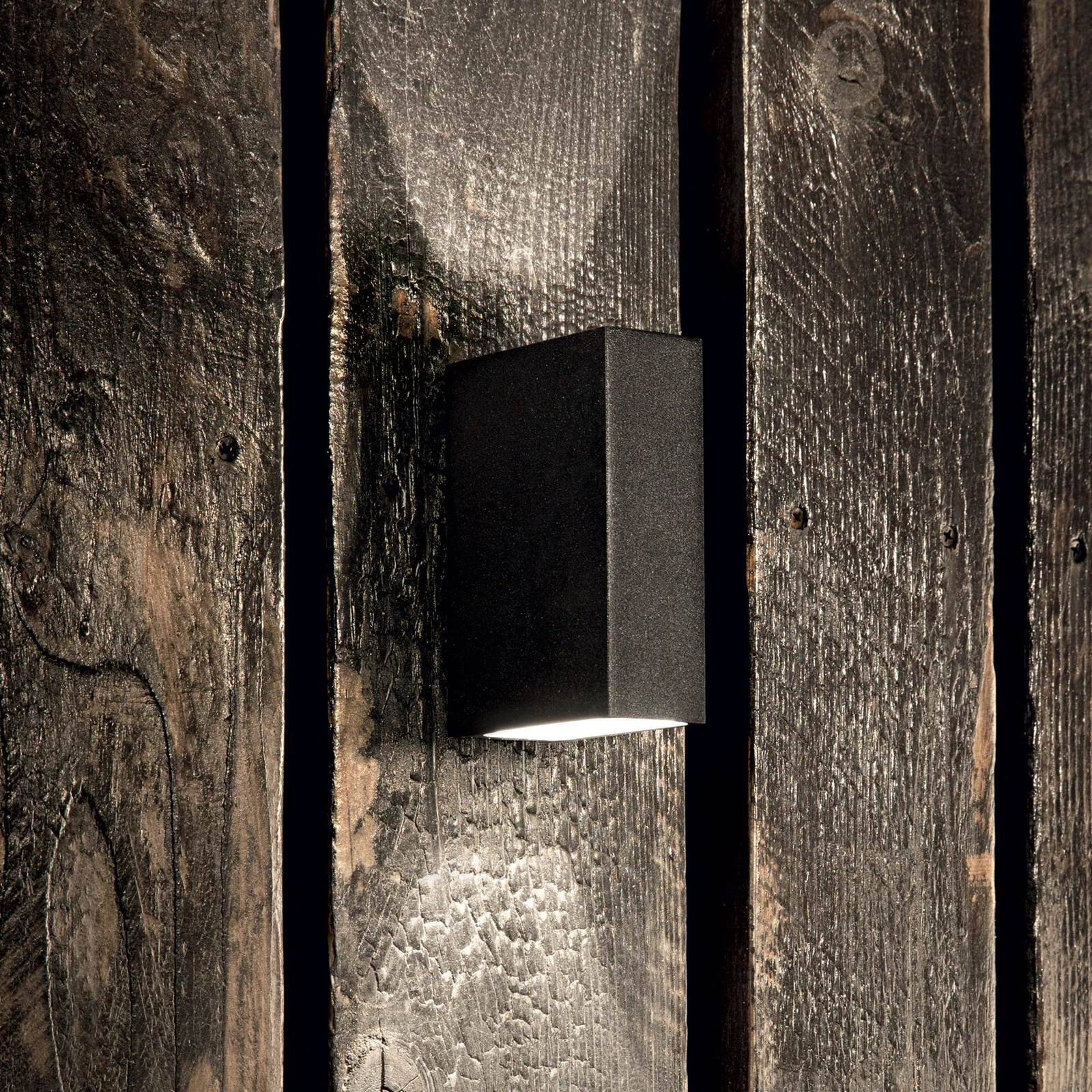Tetris-2 AP2 Anthracite by Ideal Lux, installed
