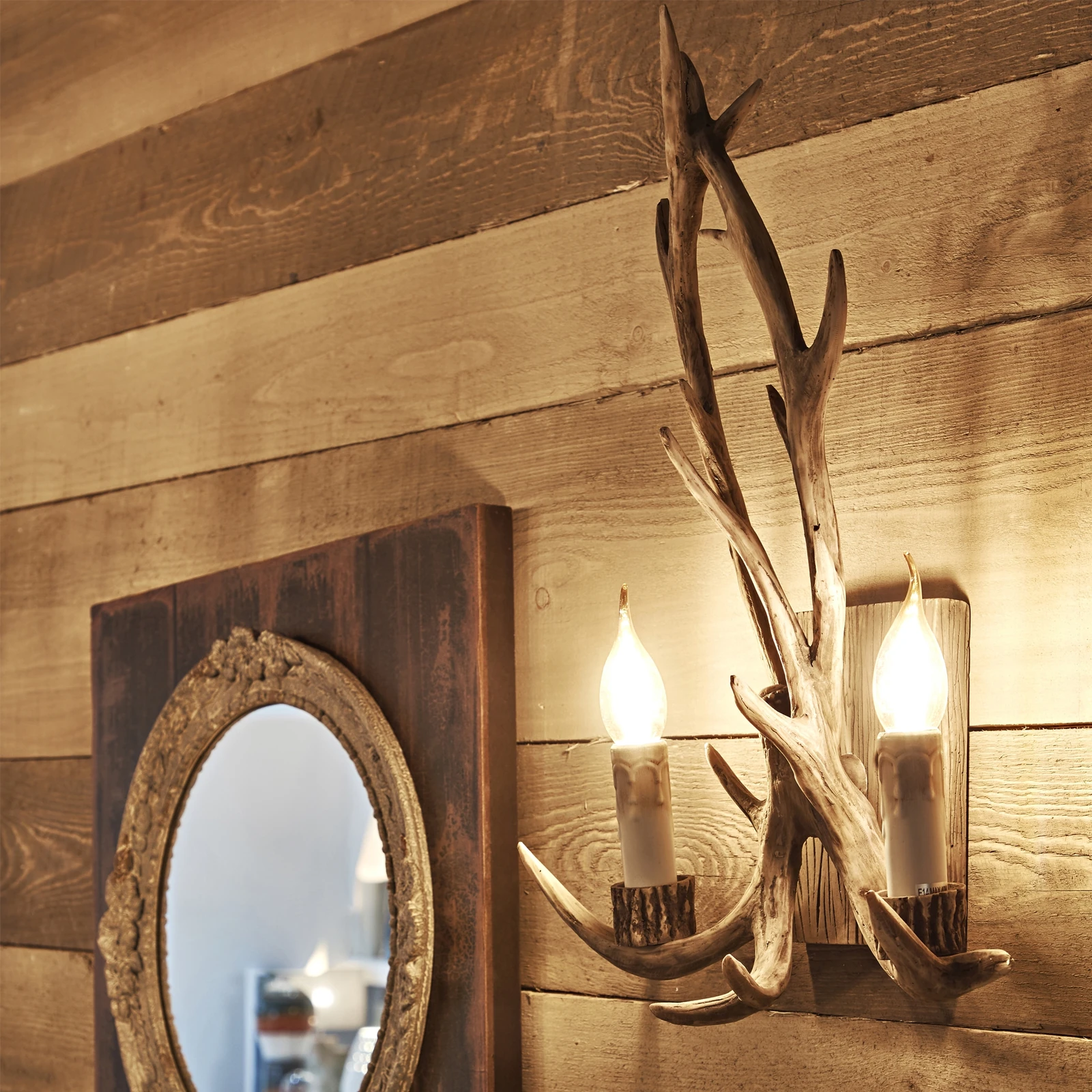 Chalet AP02 by Ideal Lux, installed
