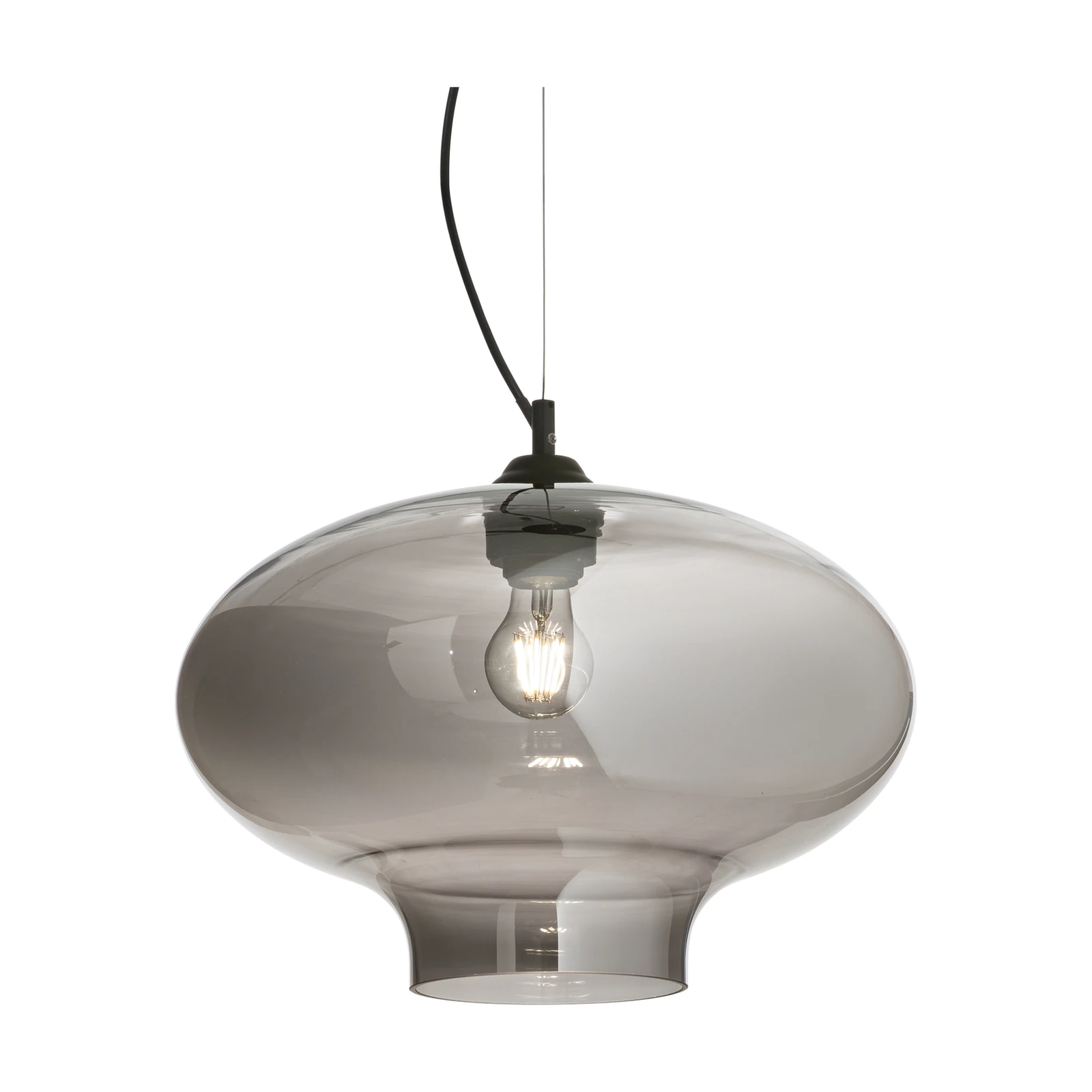 Bistro' SP1 Round Smoked by Ideal Lux