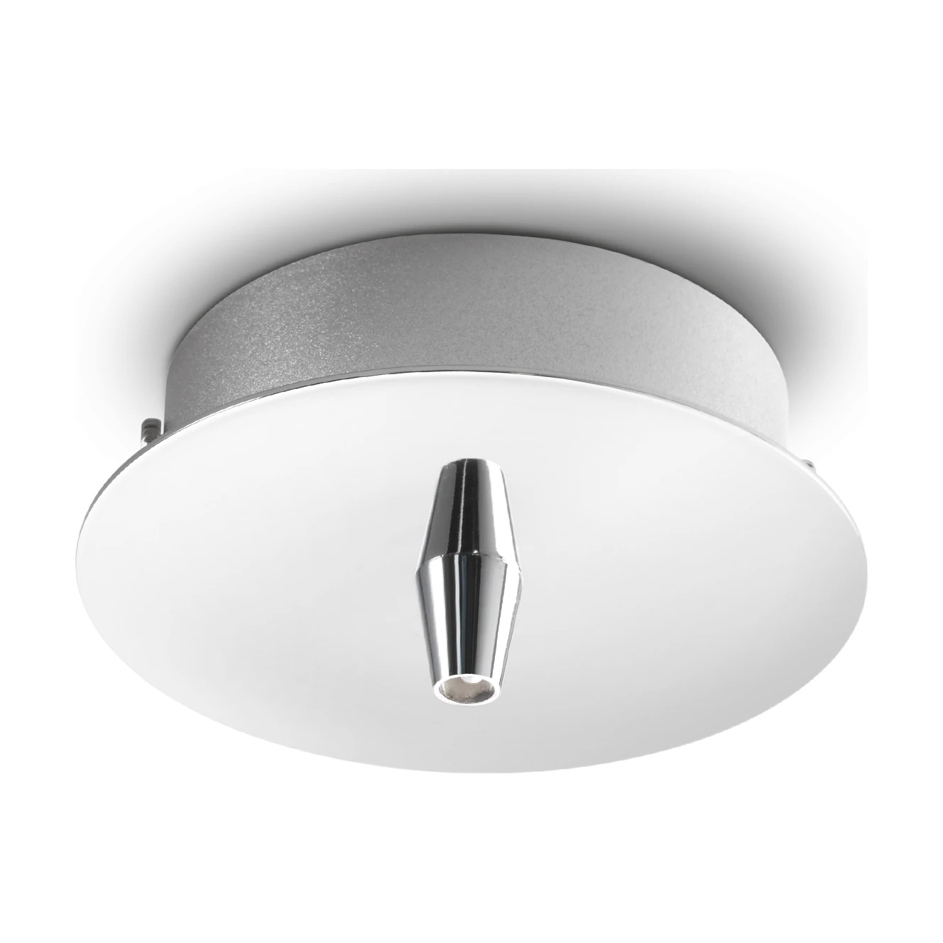 Ceiling Rose Standard 1 Light Chrome by Ideal Lux, product photo