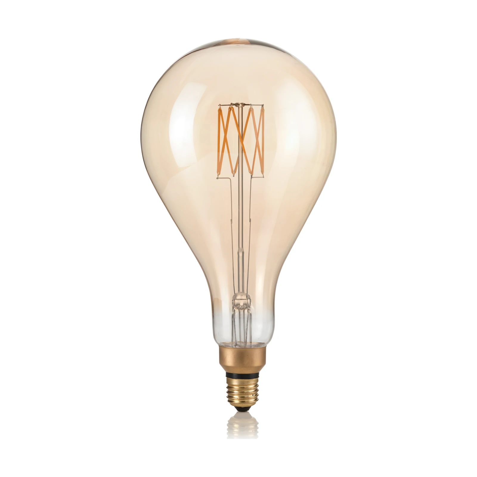 E27 Teardrop 08W 2200K CRI80 Amber by Ideal Lux, product photo