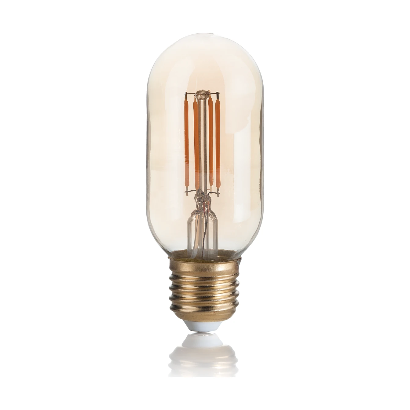E27 Bomb 4W 2200K CRI80 Amber by Ideal Lux, product photo