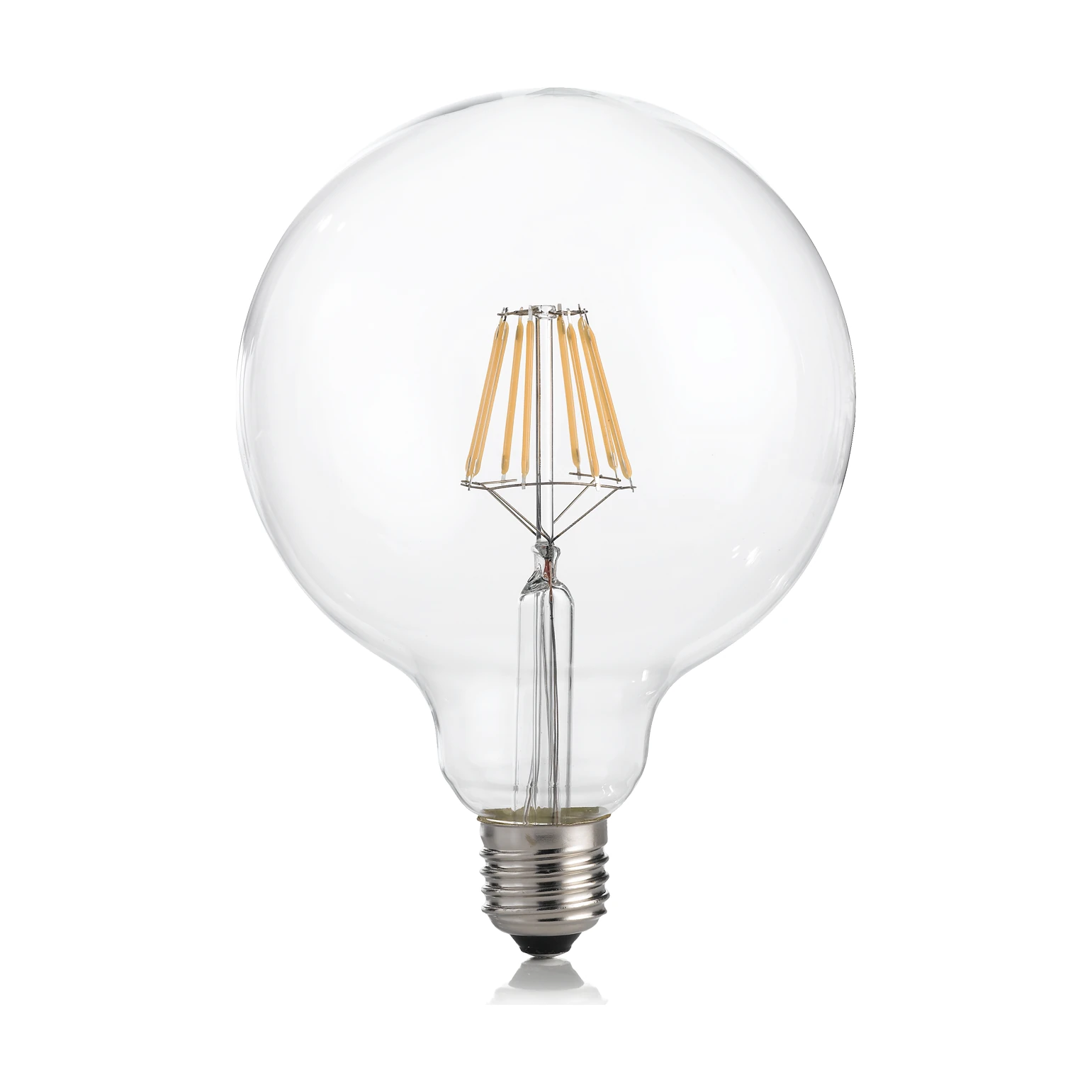 E27 Globe D125 08W 4000K CRI80 Clear by Ideal Lux, product photo