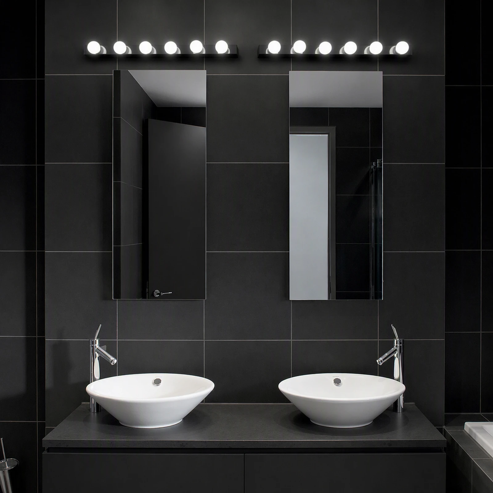 Prive' AP6 Black installed in an interior