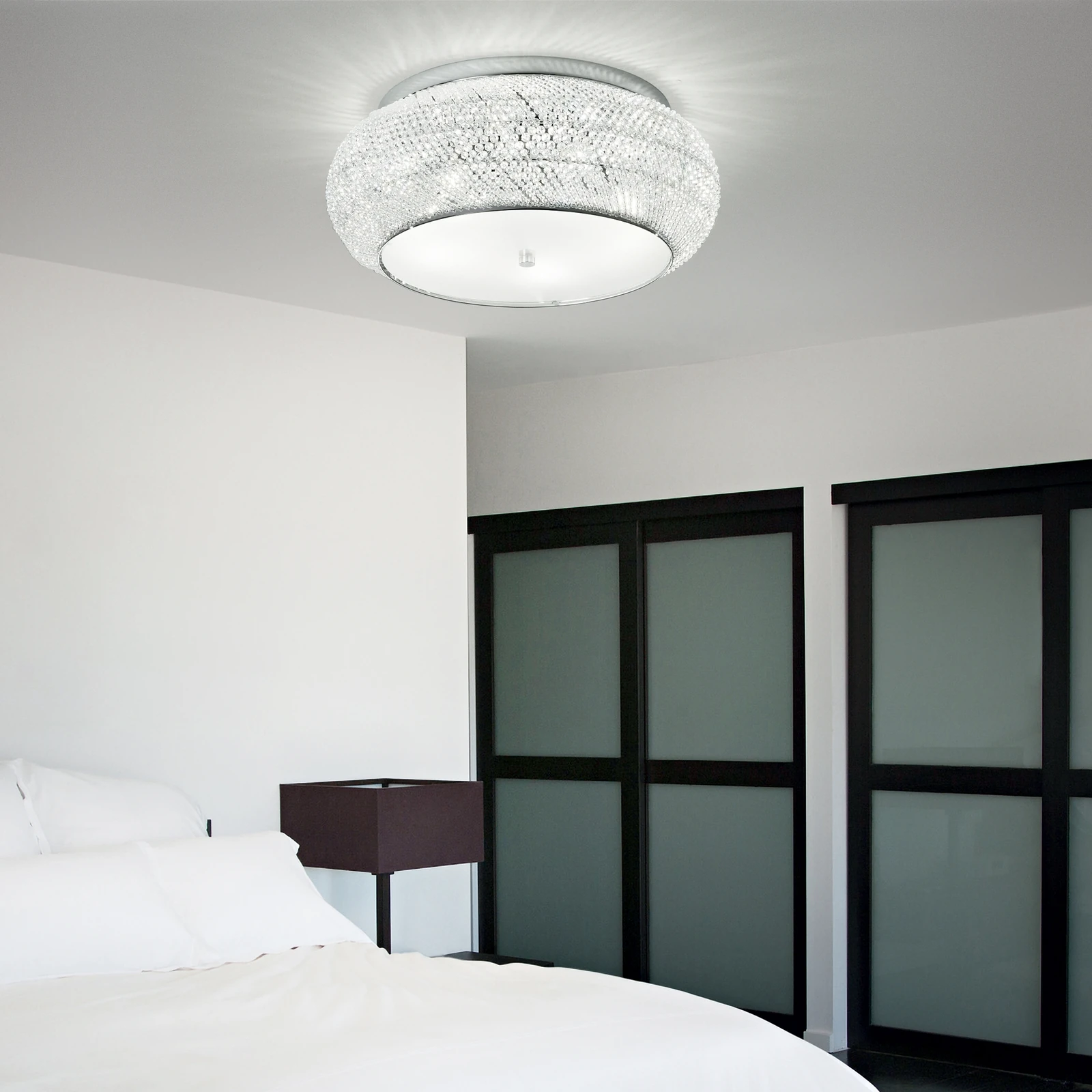 Pasha' PL14 Chrome installed in an interior