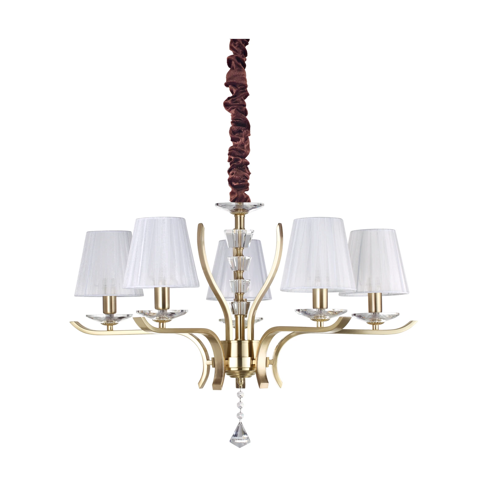Pegaso SP5 Brass by Ideal Lux