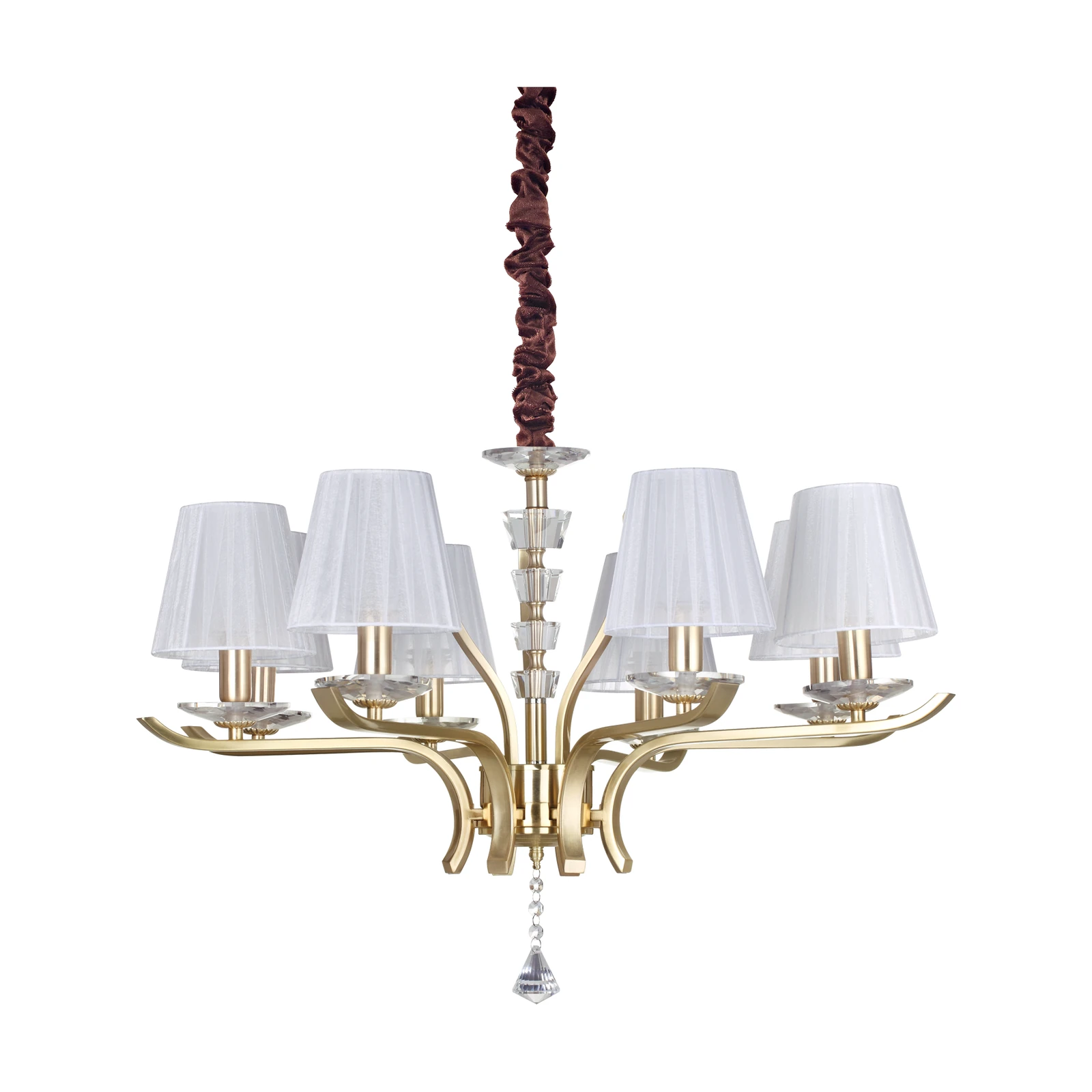 Pegaso SP8 Brass by Ideal Lux