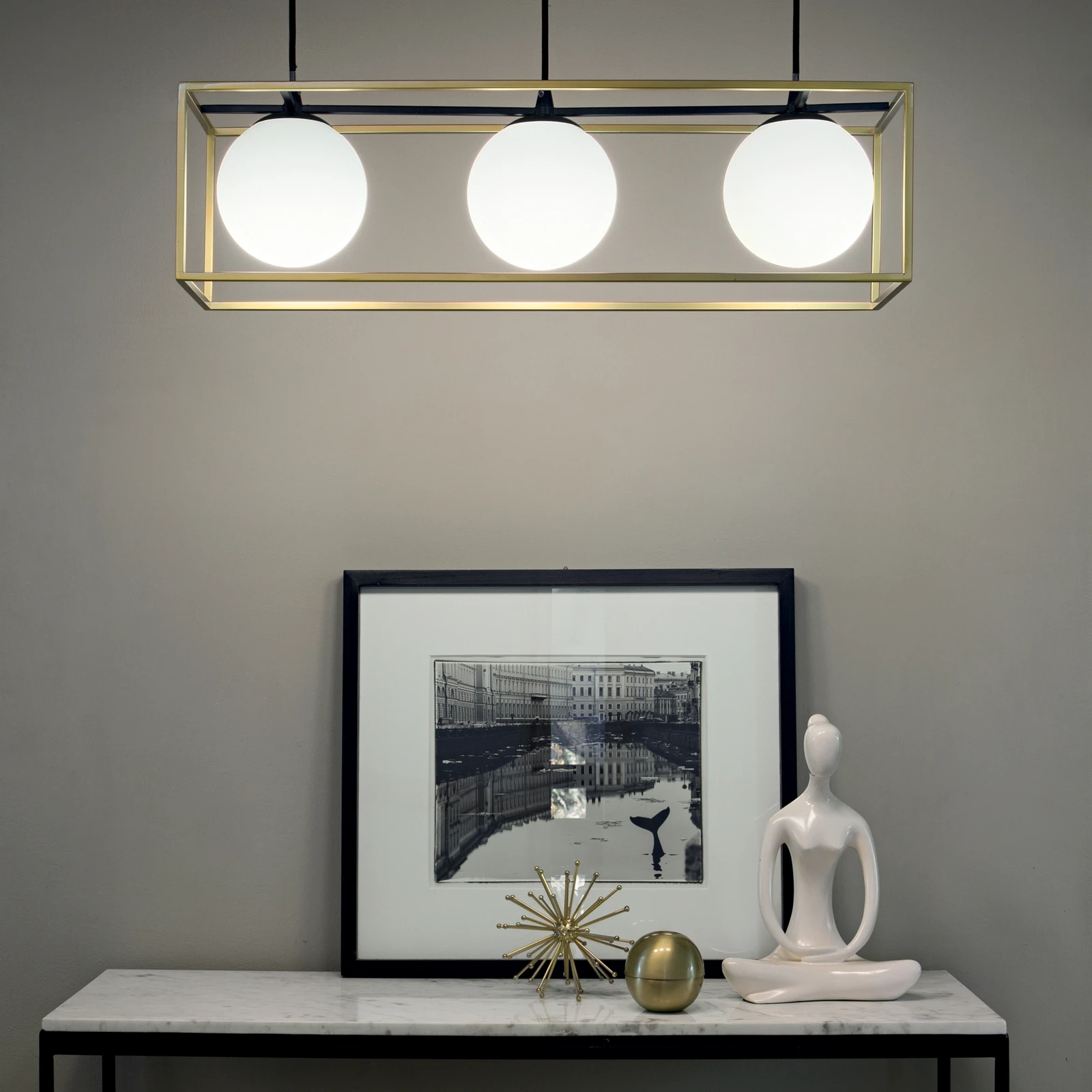 Lingotto SP3 Brass installed in an interior