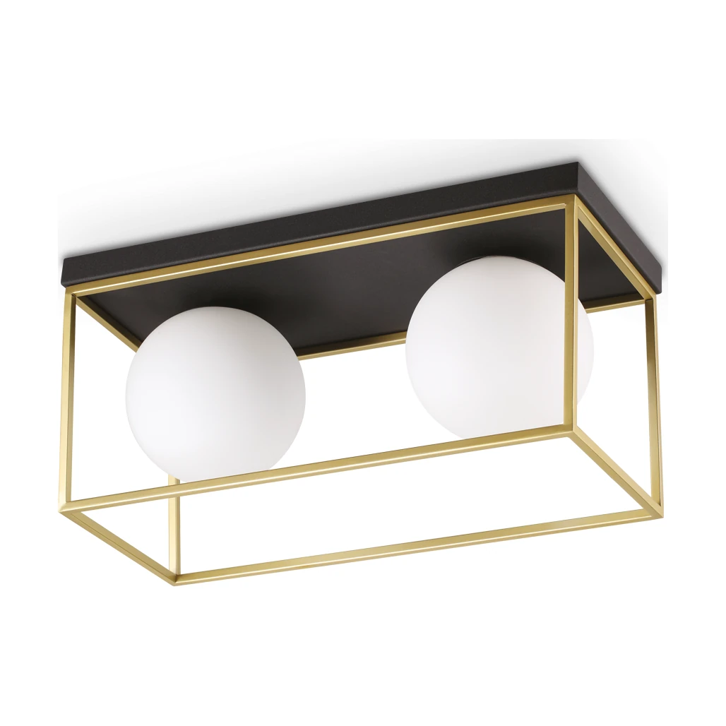 Lingotto PL2 Brass by Ideal Lux