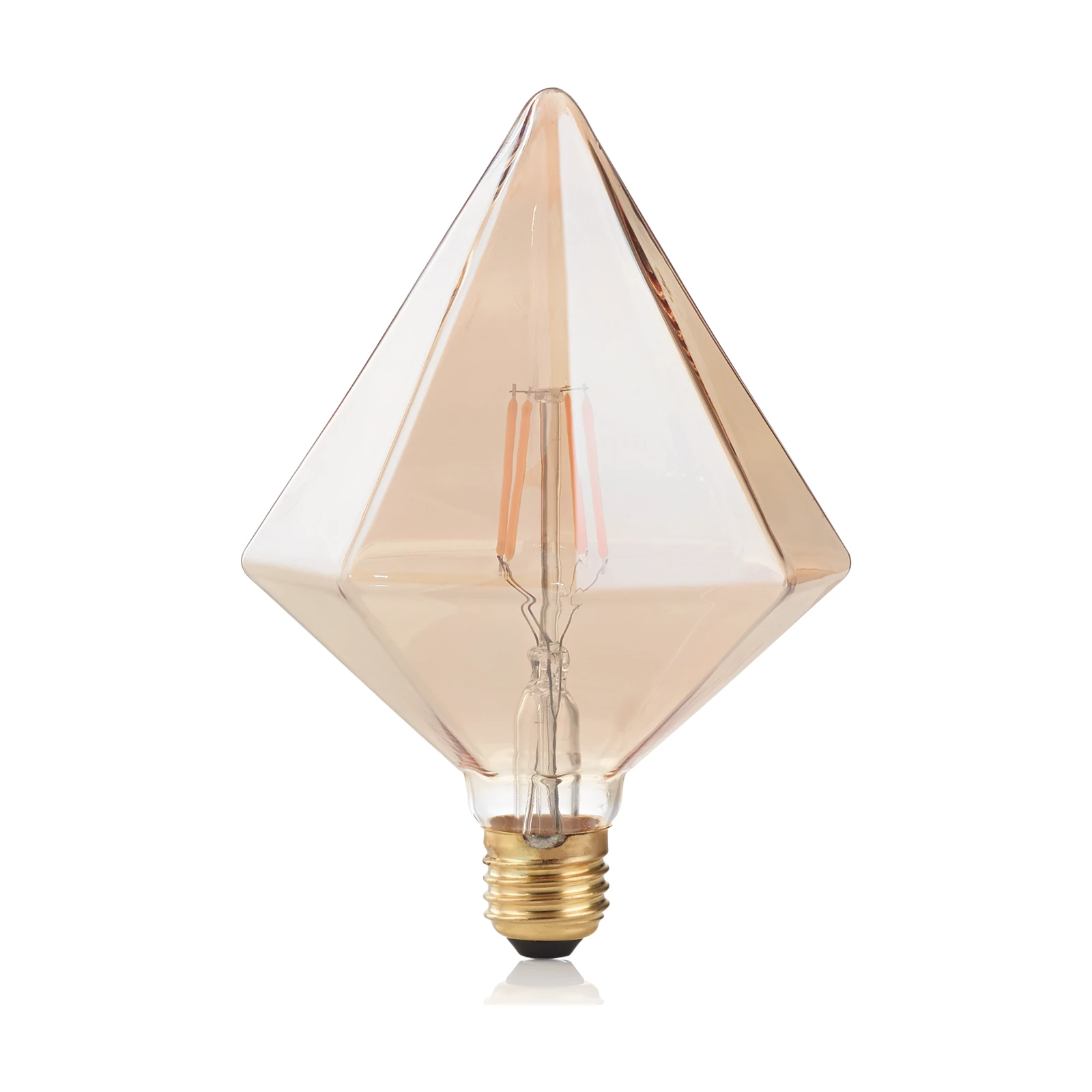 E27 Pyramid 4W 1800K Amber by Ideal Lux, product photo