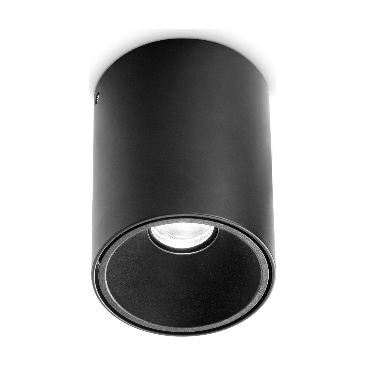 Nitro PL D08 Round 3000K Black by Ideal Lux