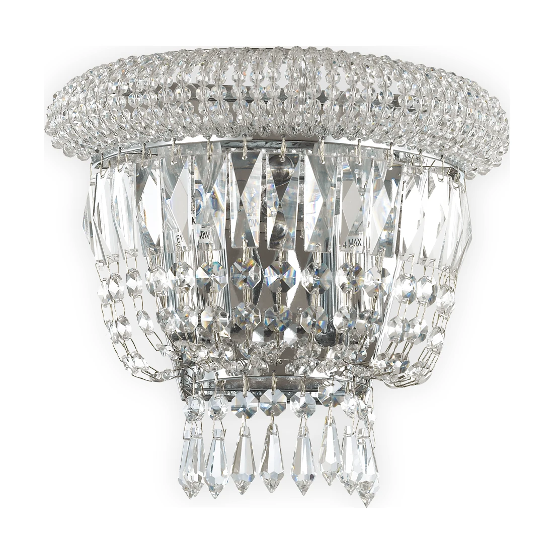 Dubai AP02 Chrome by Ideal Lux