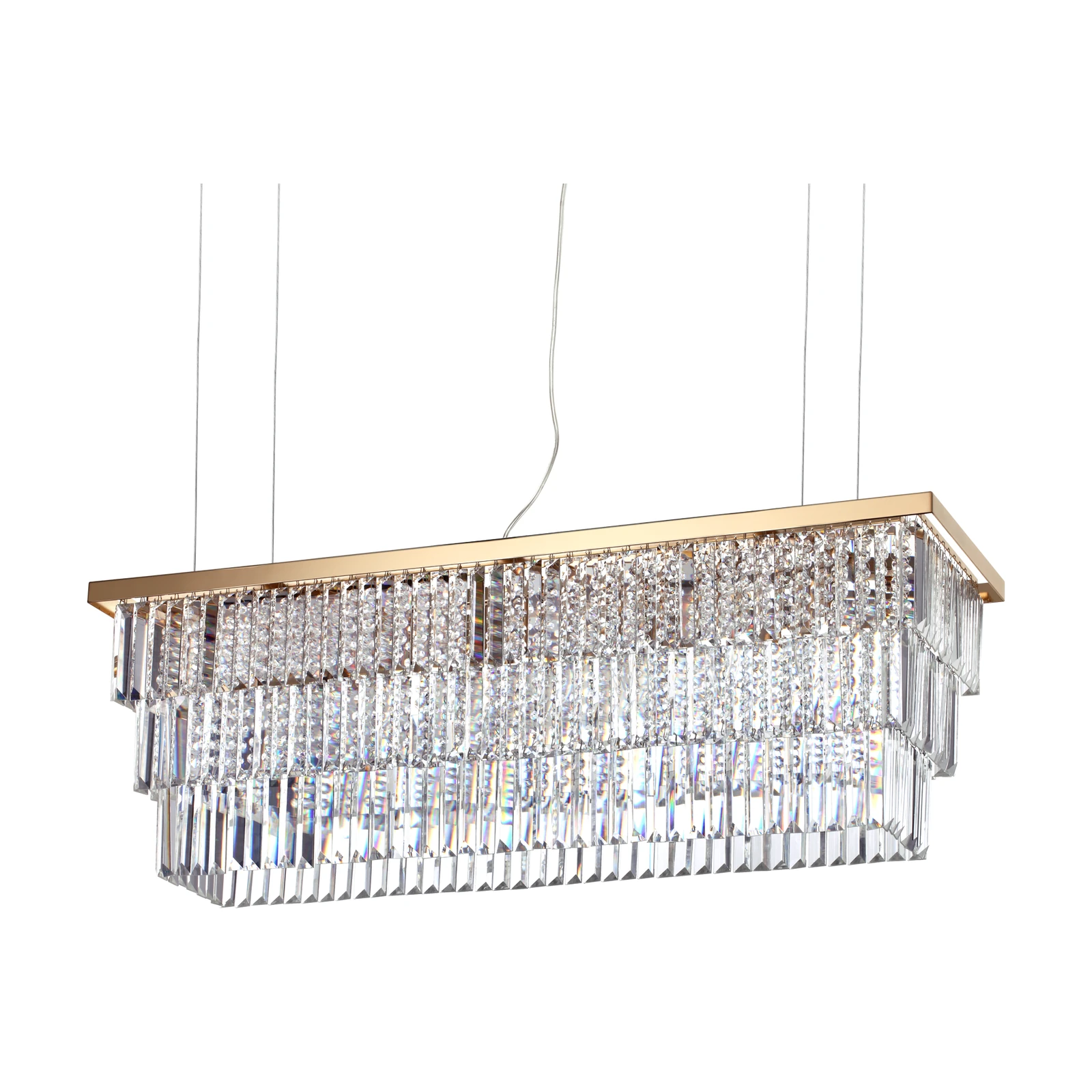 Martinez SP8 Gold by Ideal Lux