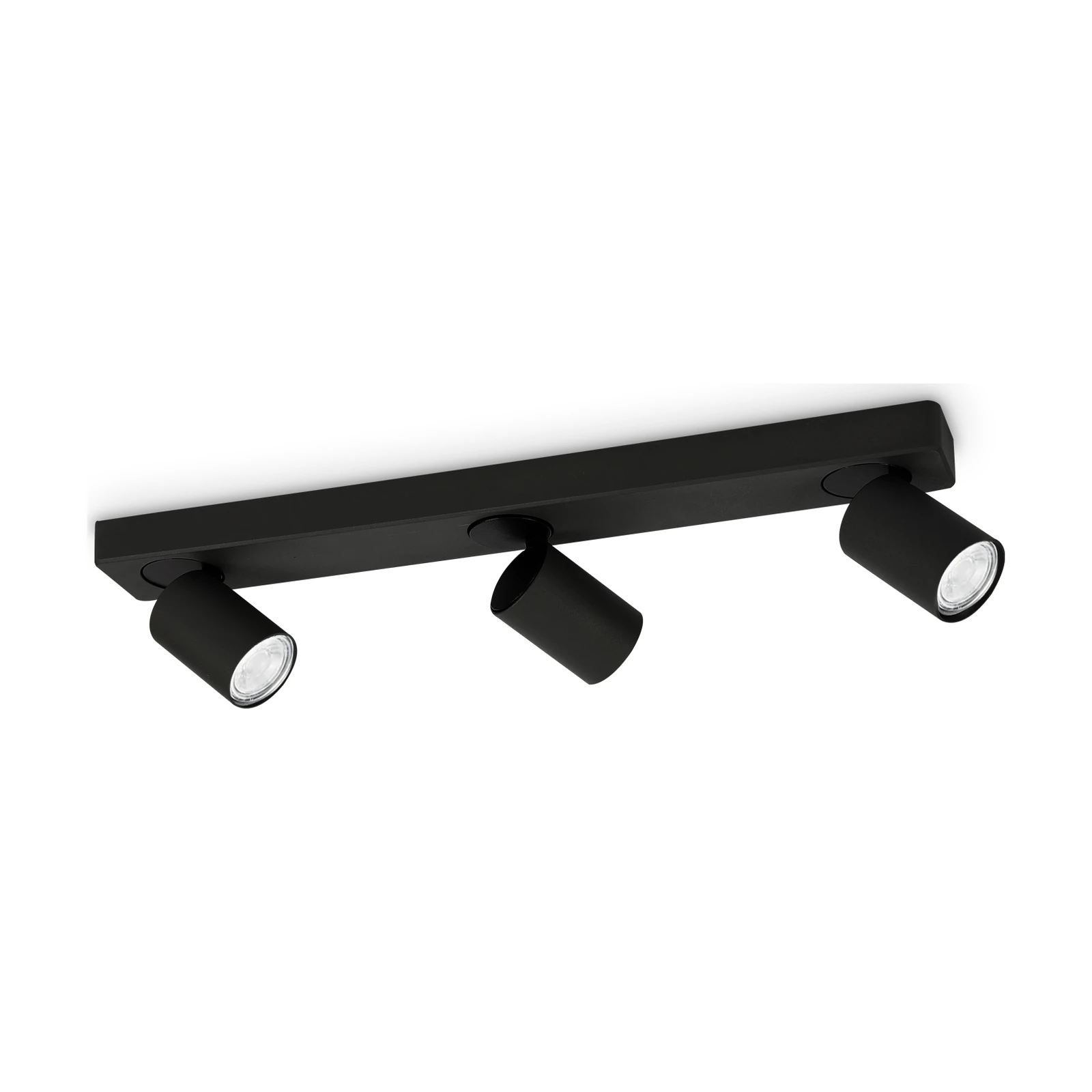 Rudy PL3 Round Black by Ideal Lux