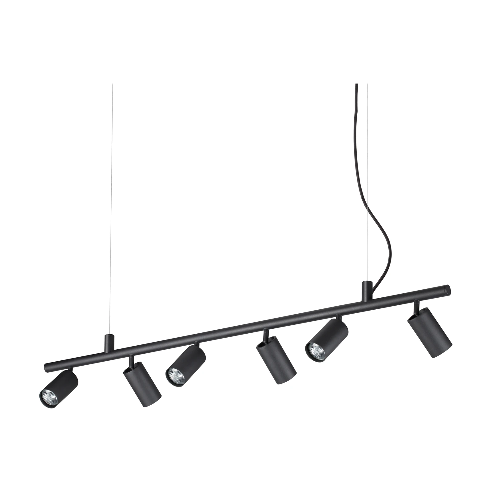 Dynamite SP6 Round Black by Ideal Lux