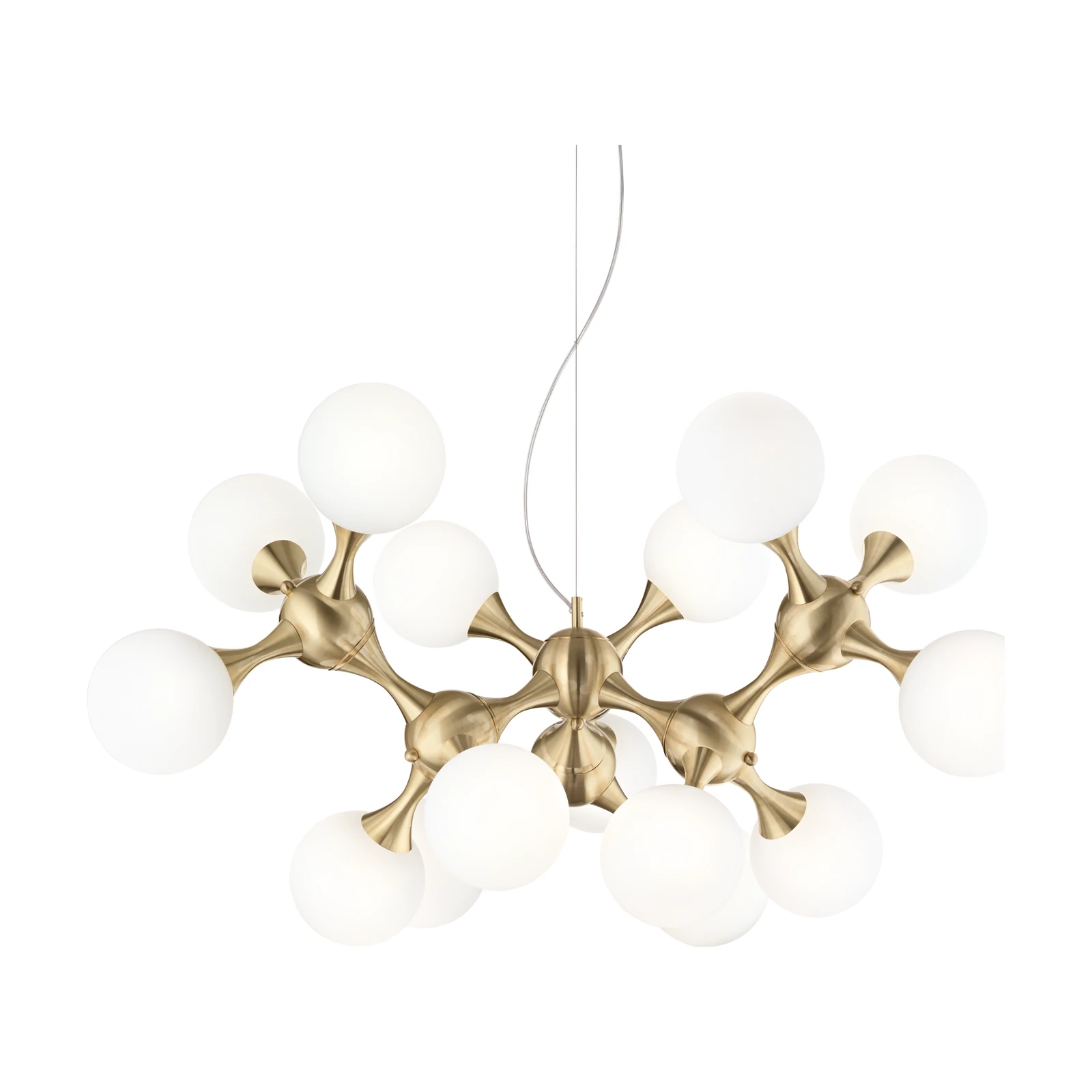 Nodi SP15 Brass by Ideal Lux