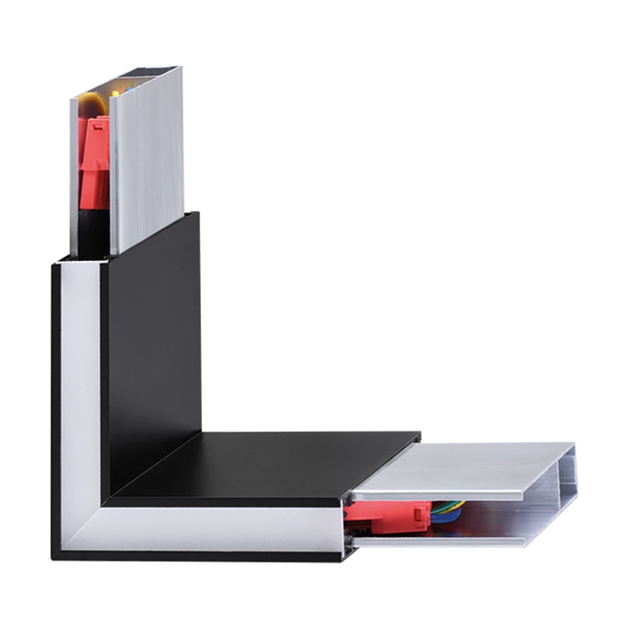 Steel SP D20 Profile Corner Wide 3000K by Ideal Lux, product photo