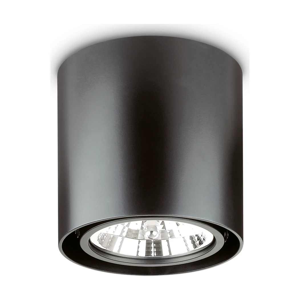 Mood PL1 D15 Round Black by Ideal Lux