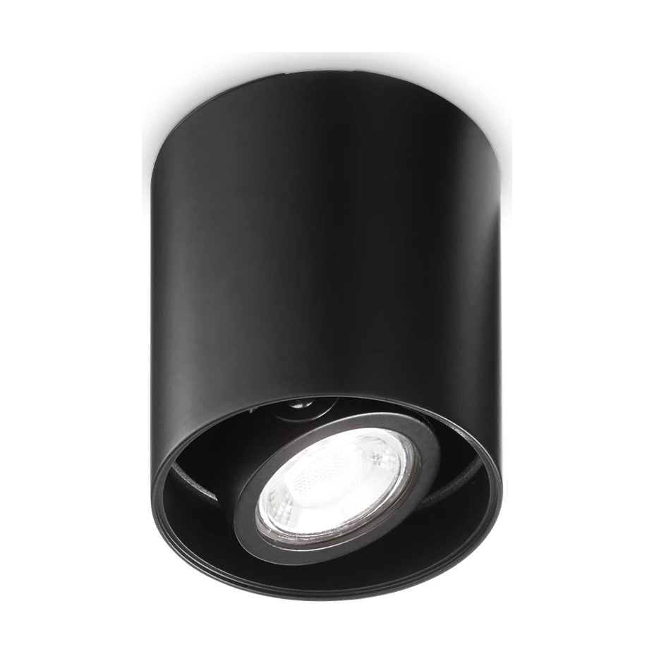 Mood PL1 D09 Round Black by Ideal Lux