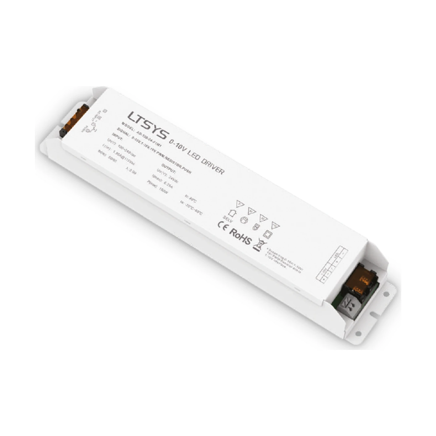 LED Driver 1-10V 150W 24V DC by Ideal Lux, product photo