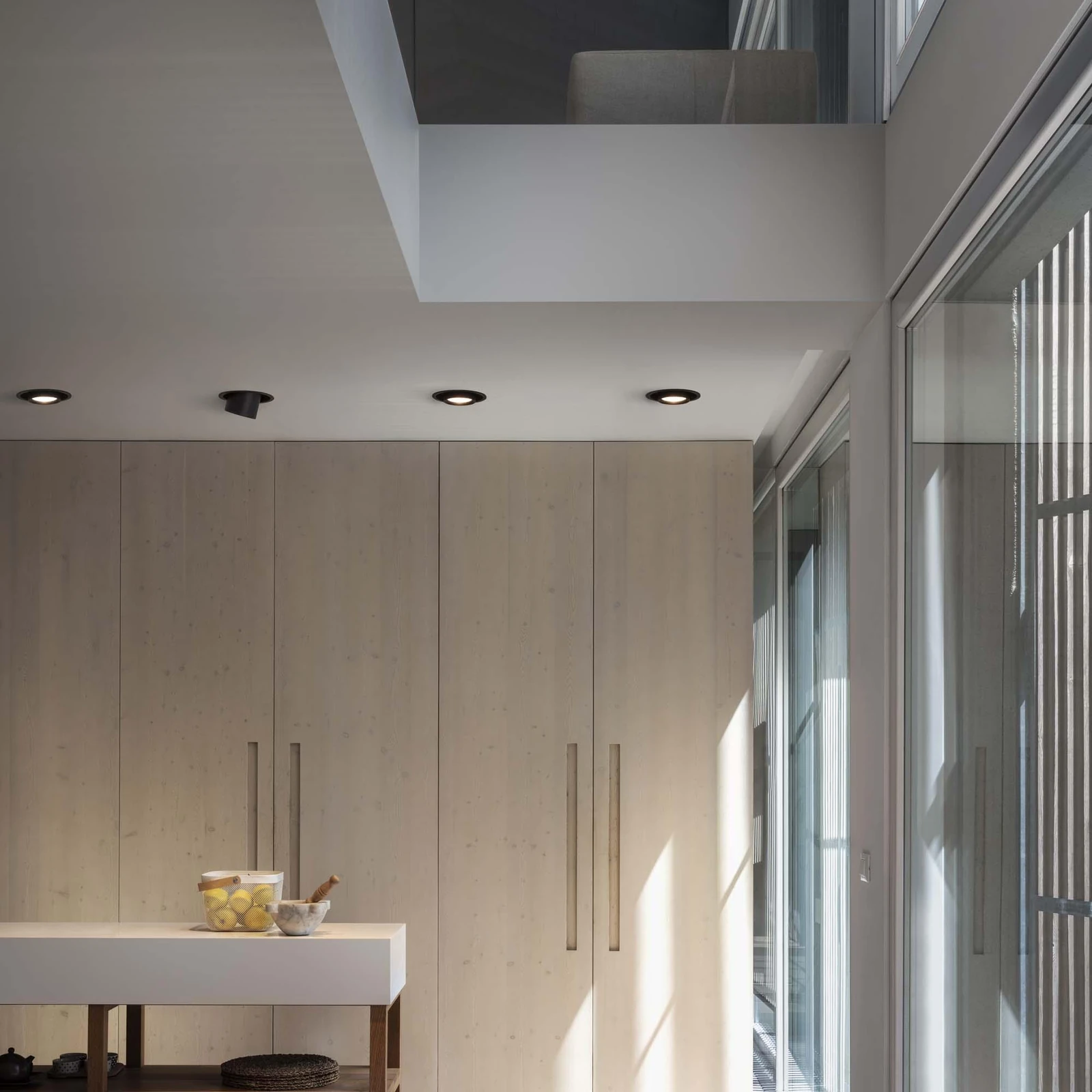 Nova Fi 30W 3000K Bk installed in an interior