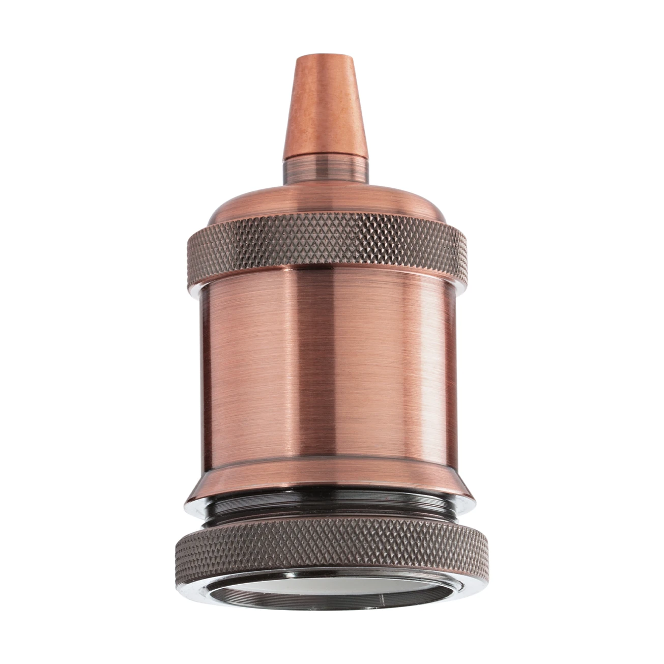 Lampholder E27 Ring Copper by Ideal Lux
