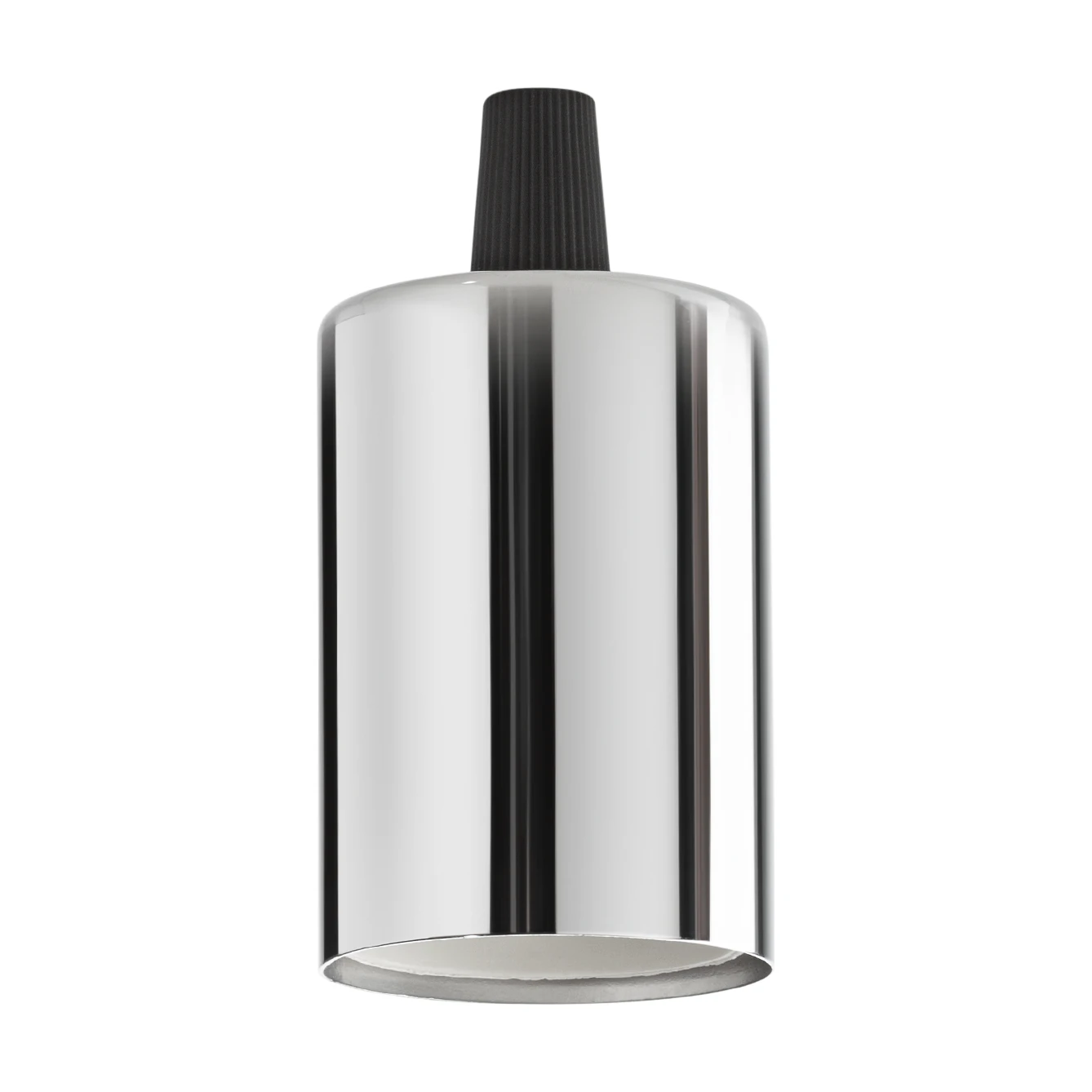 Lampholder E27 Smooth Chrome by Ideal Lux, product photo