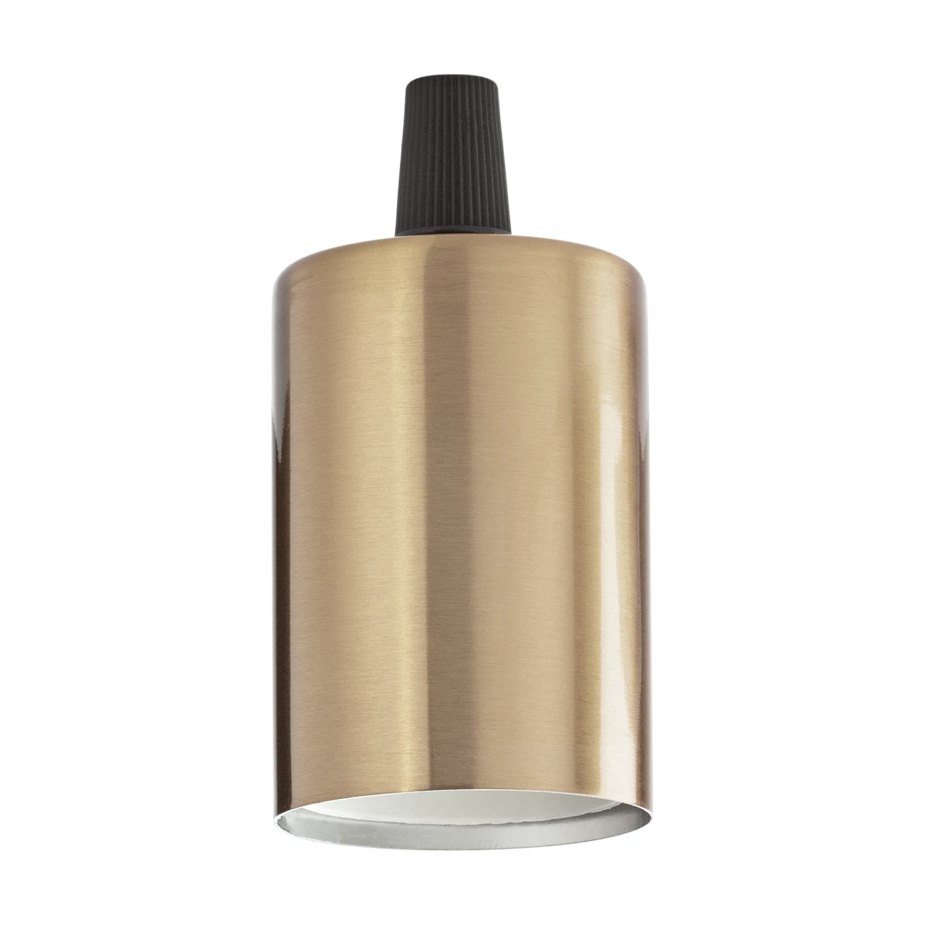 Lampholder E27 Smooth Brass by Ideal Lux