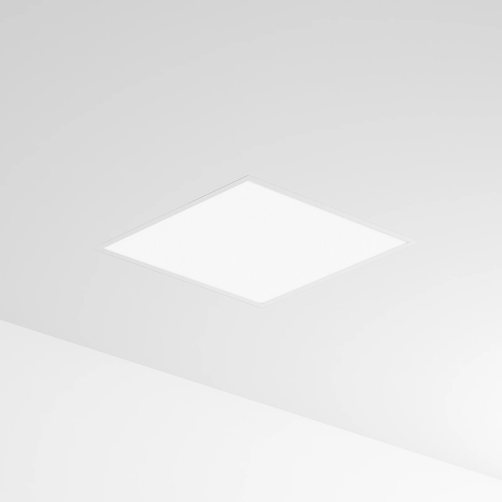 LED Panel Fi D060xd060 40W CRI80 4000K installed in an interior