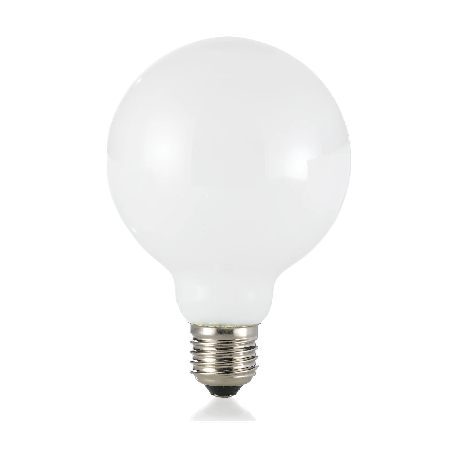 E27 Globe D095 08W 3000K CRI80 Dimmable White by Ideal Lux, product photo
