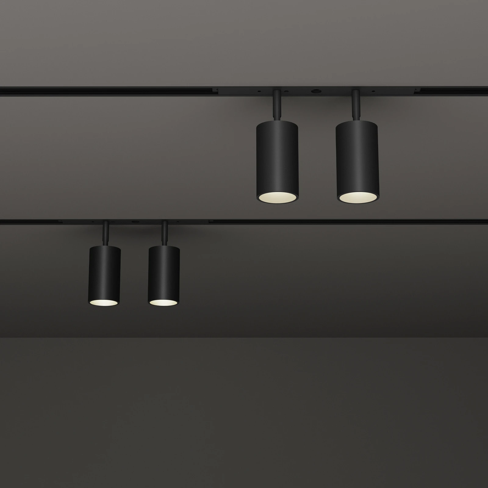 Ego Spot Double 16W 3000K On/Off (257648) installed in an interior