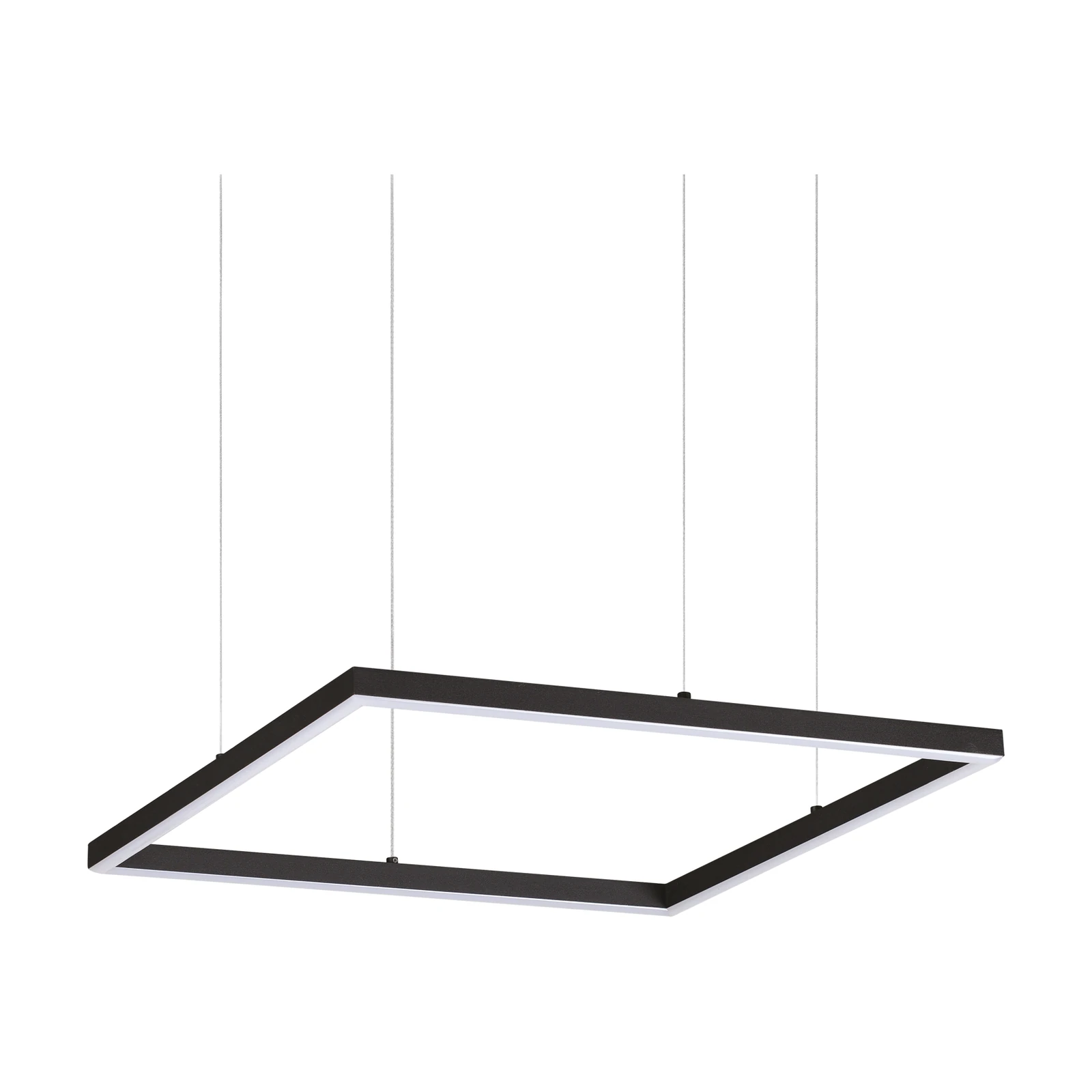 Oracle Slim SP D050 Square 3000K On/Off Bk by Ideal Lux