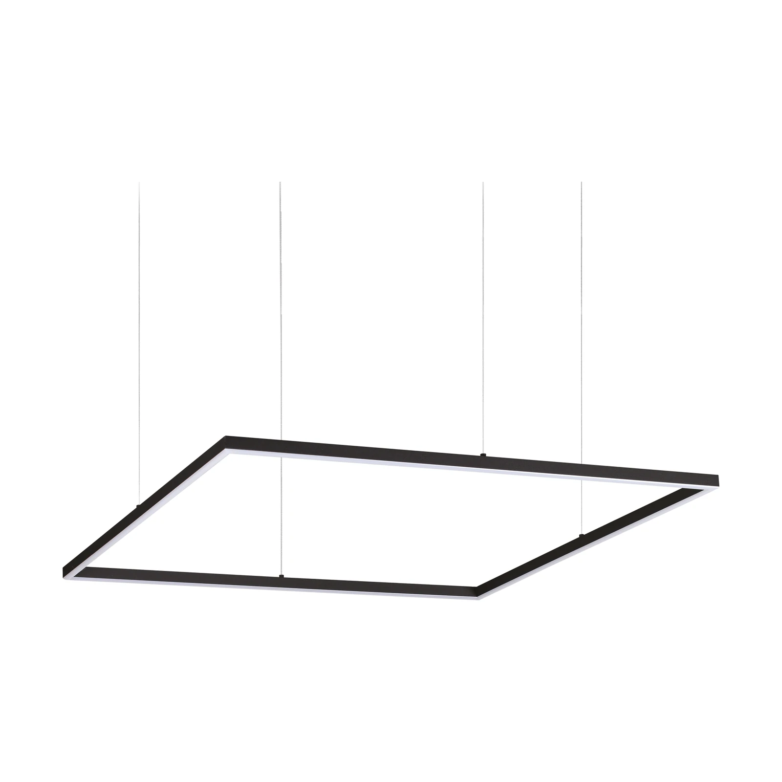 Oracle Slim SP D090 Square 3000K On/Off Bk by Ideal Lux