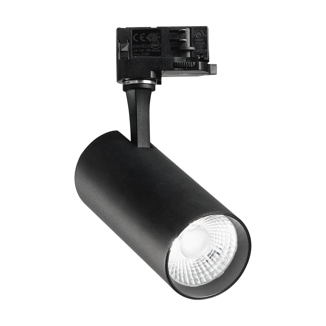 Fox Tr 3-phase 25W CRI80 4000K On/Off Black by Ideal Lux