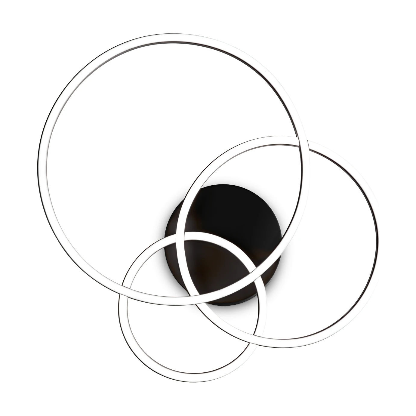 F Ceiling Light Circle by Ideal Lux