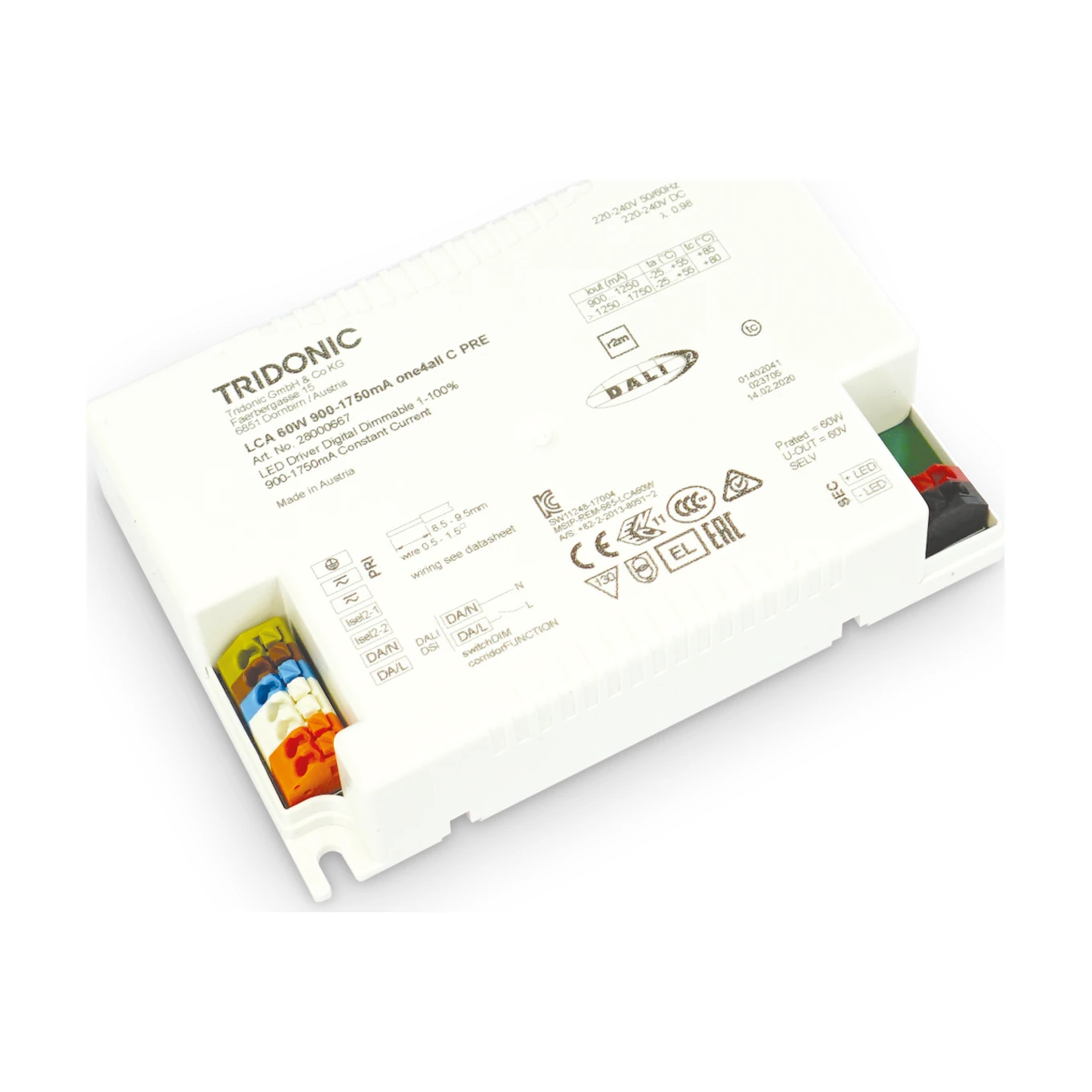 Fly D90 LED Driver 1-10V 68W 1400mA by Ideal Lux, product photo