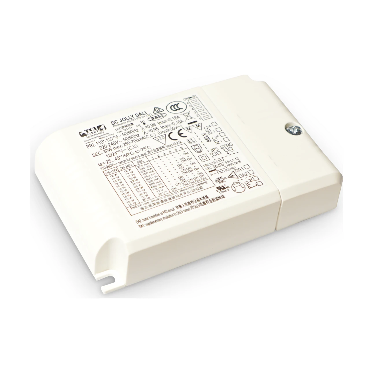 Fly D45 LED Driver 1-10V/Push 32W 700mA by Ideal Lux, product photo