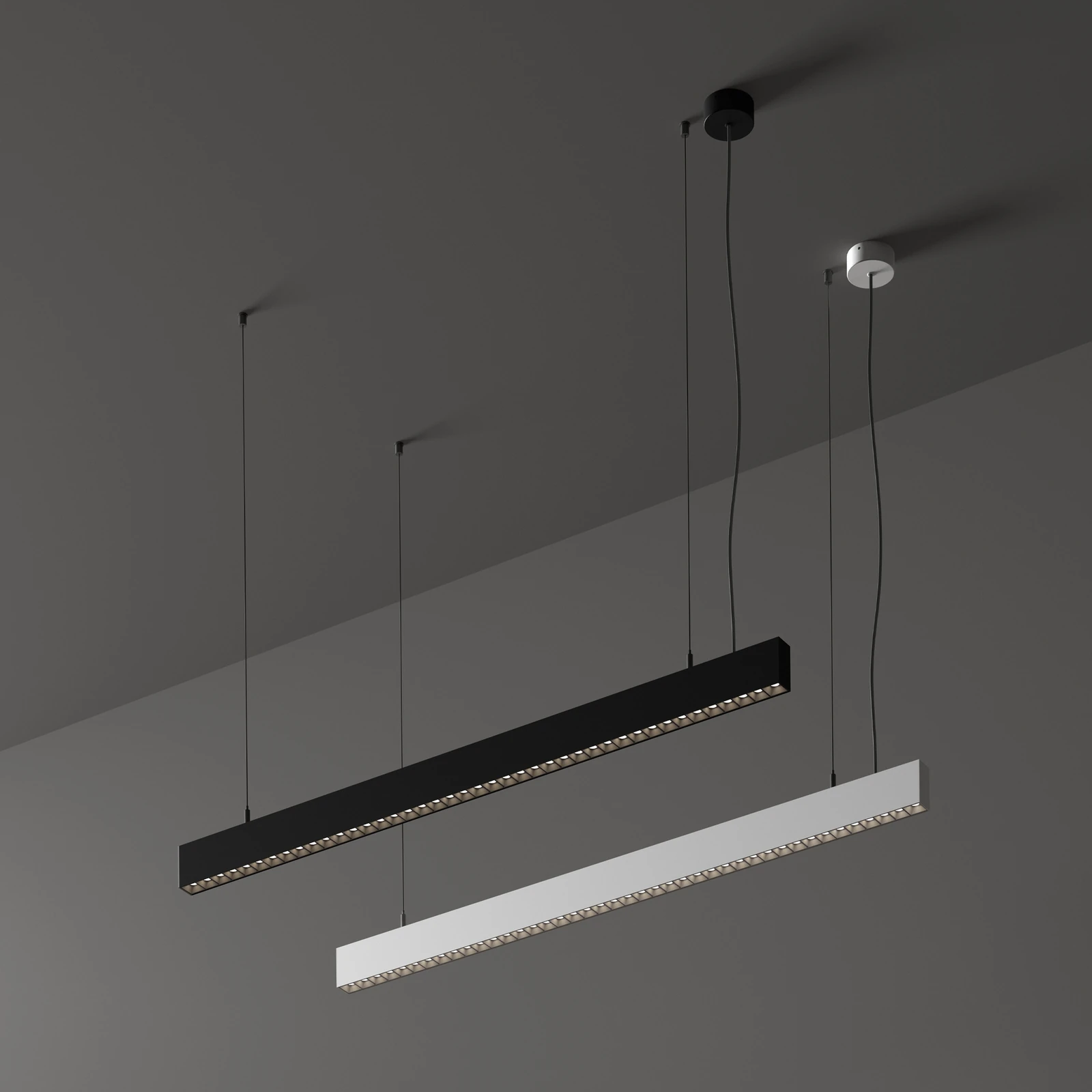 Office SP Accent 3000K Black installed in an interior
