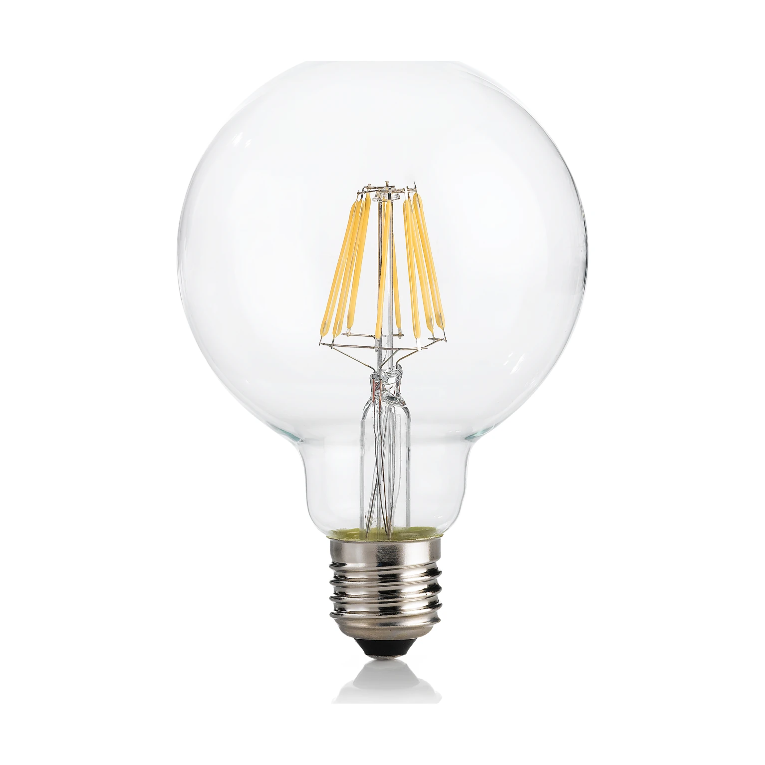 E27 Globe D095 08W 3000K CRI90 Clear by Ideal Lux, product photo