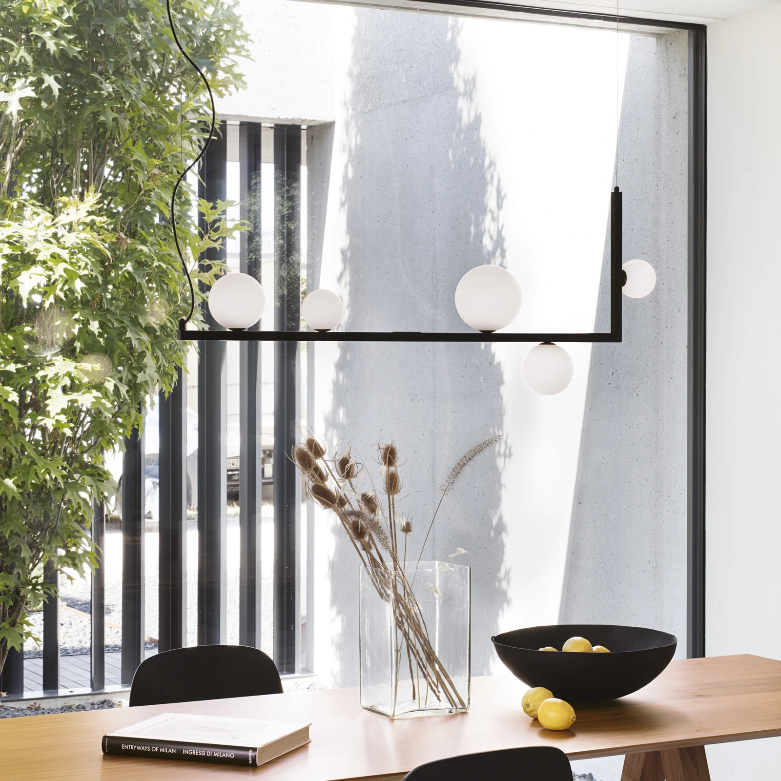 Birds SP5 by Ideal Lux, installed