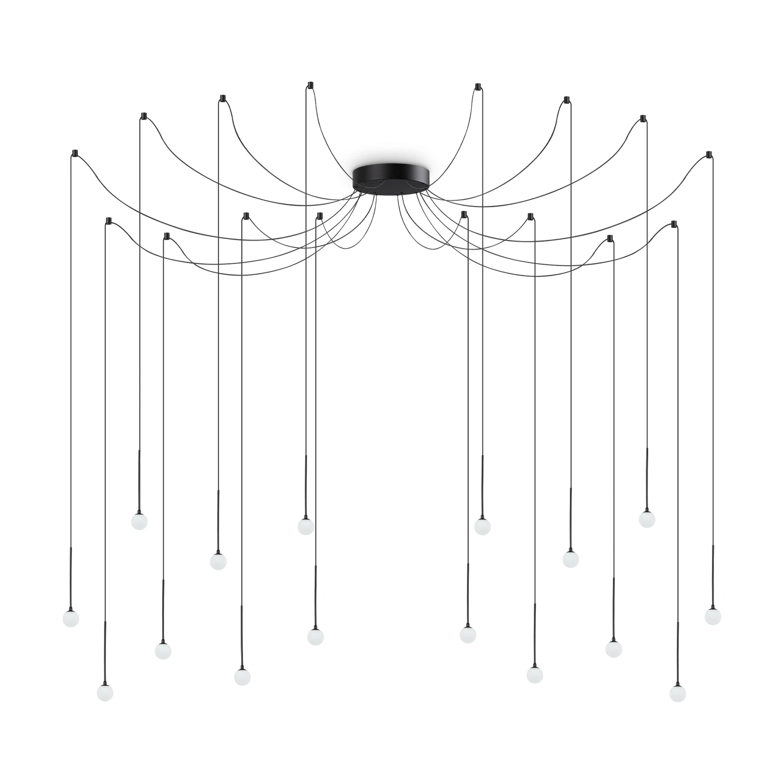 Lucciola SP16 Black by Ideal Lux