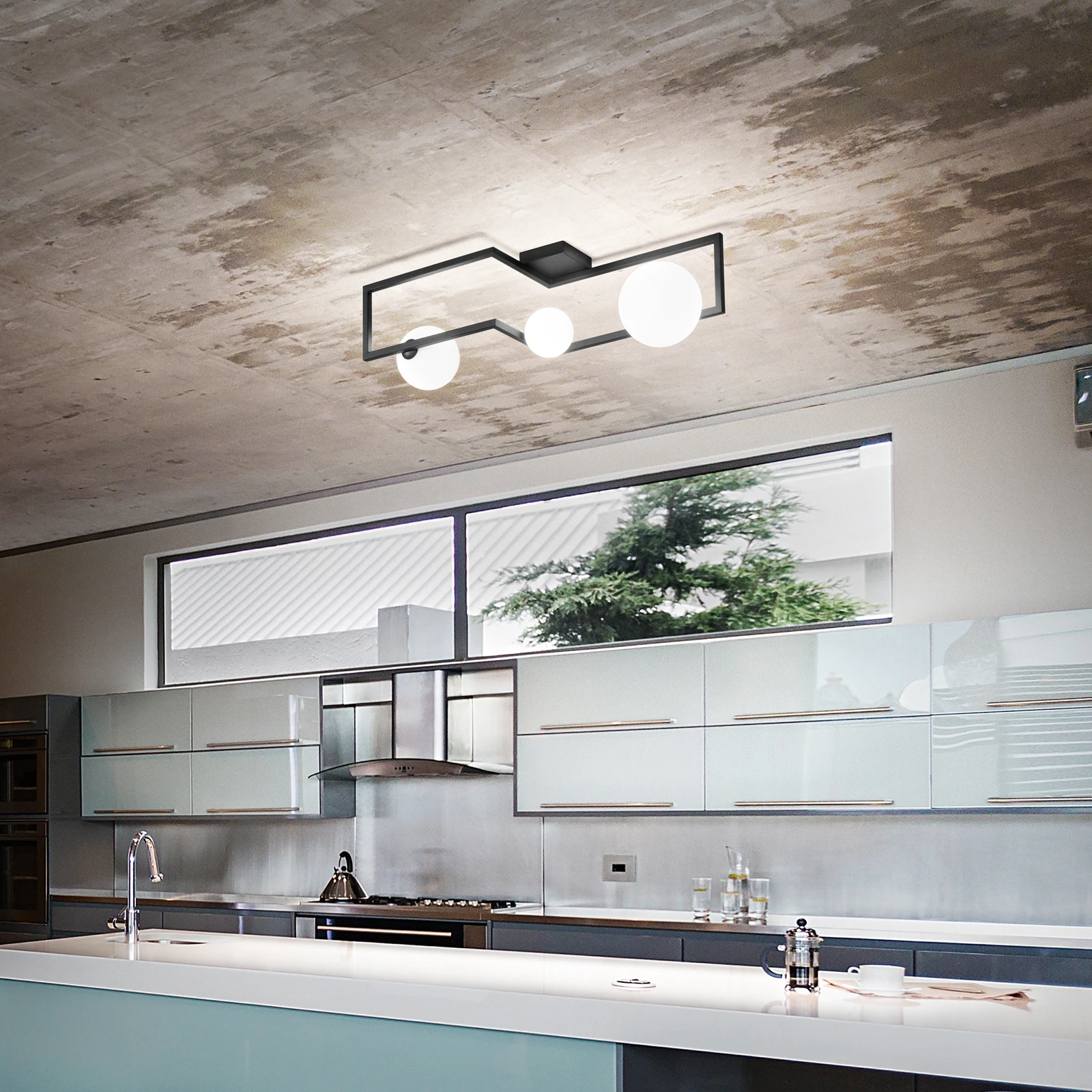 Angolo PL3 by Ideal Lux, installed