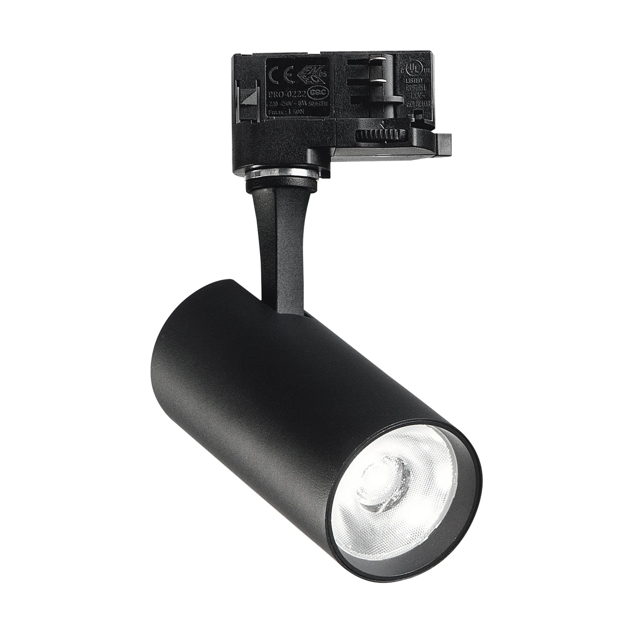 Fox Tr 3-phase 15W CRI90 3000K On/Off Black by Ideal Lux, product photo