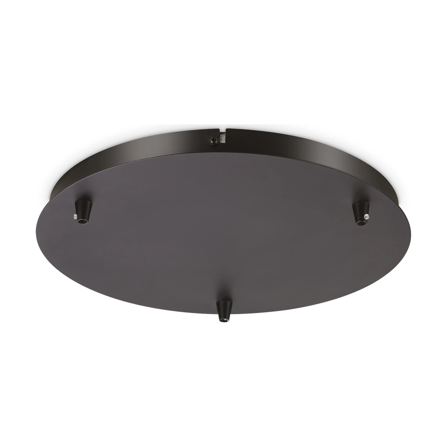 Ceiling Rose Standard 3 Lights Black by Ideal Lux, product photo