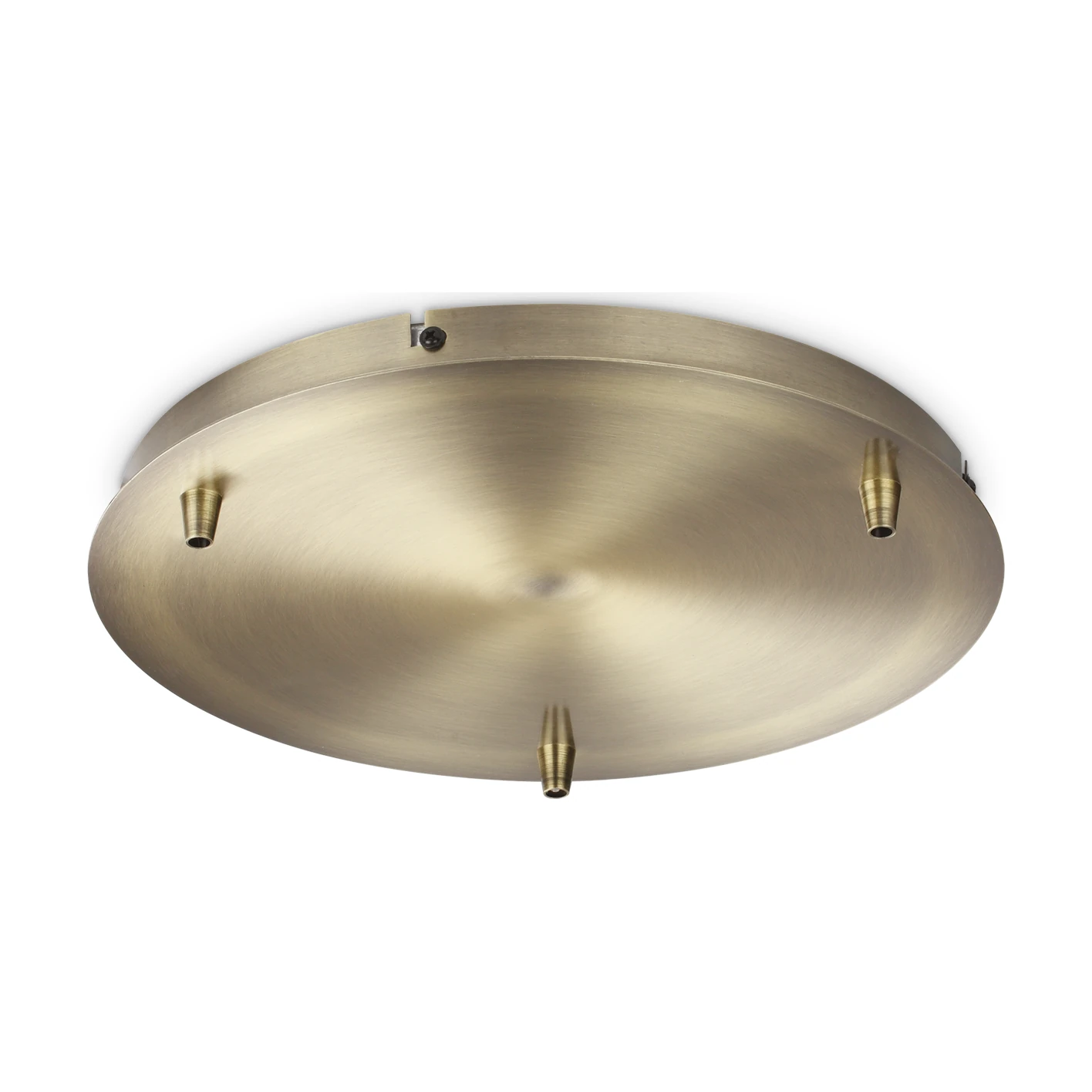 Ceiling Rose Standard 3 Lights Brass by Ideal Lux, product photo