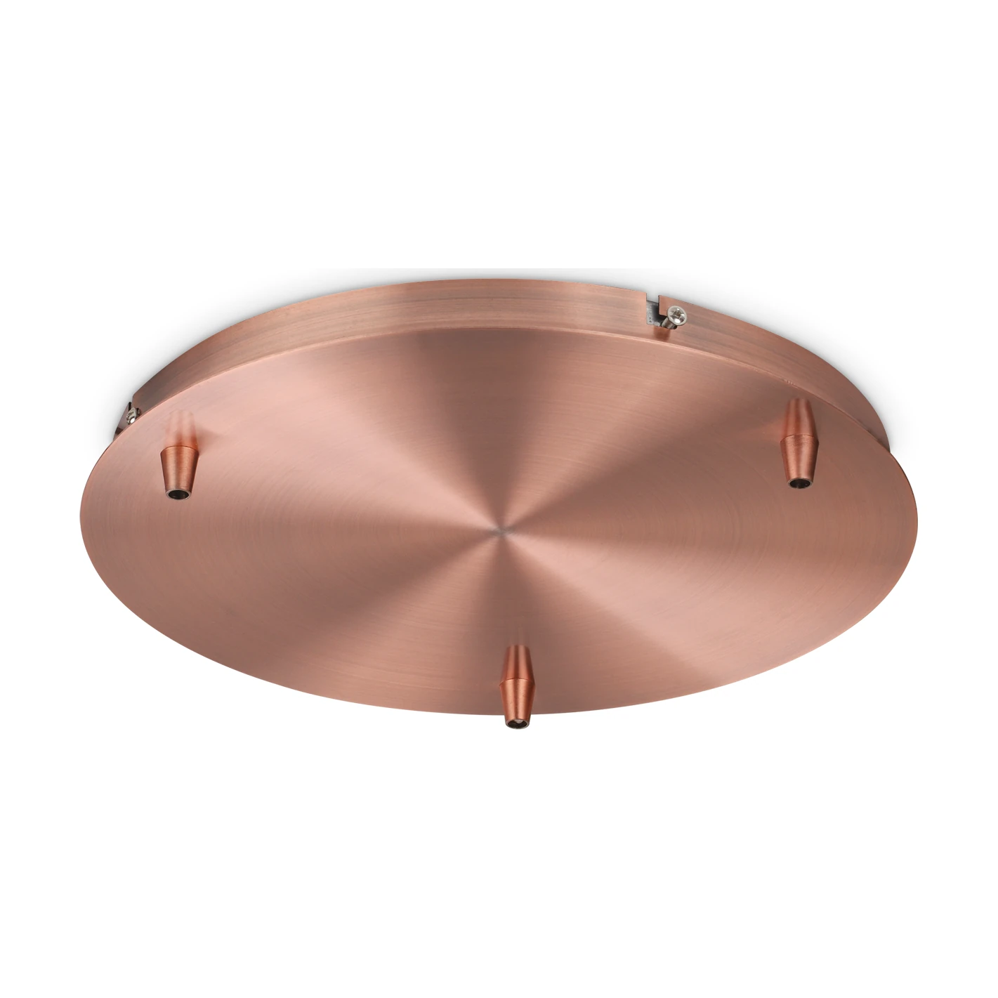 Ceiling Rose Standard 3 Lights Copper by Ideal Lux, product photo